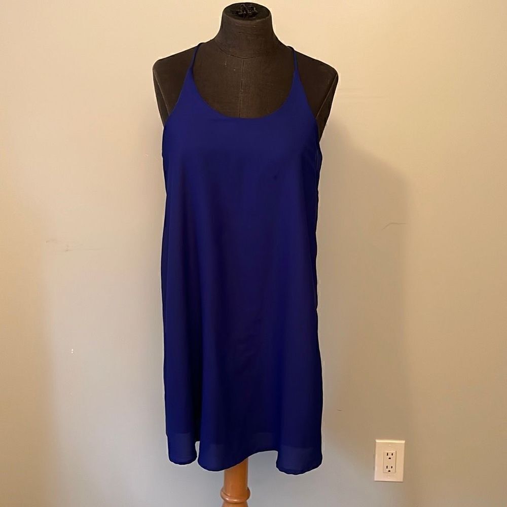 Truth NYC Women's Mini Racerback Sleeveless Dress